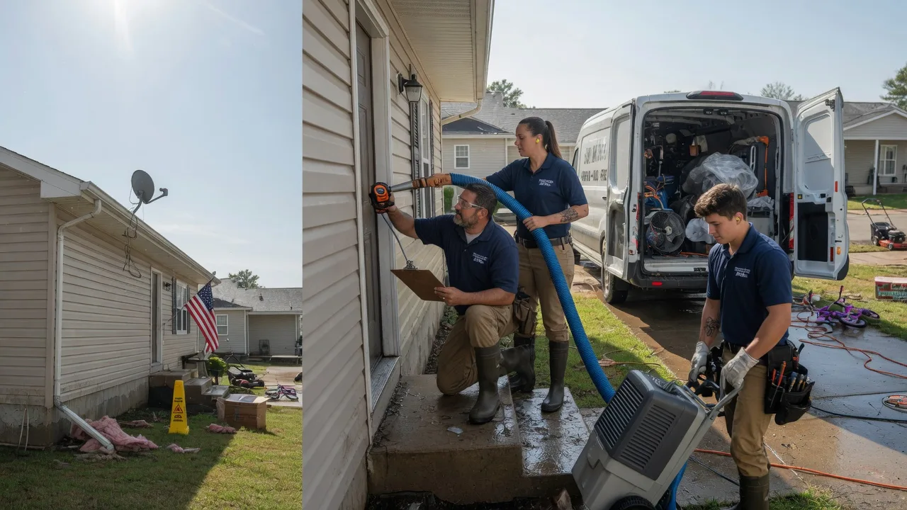 Ceiling Water Damage Restoration in Stanton, TX near me